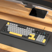 SHIPADOO K700 Wired Knob Switch 98-Key Gaming RGB Keyboard