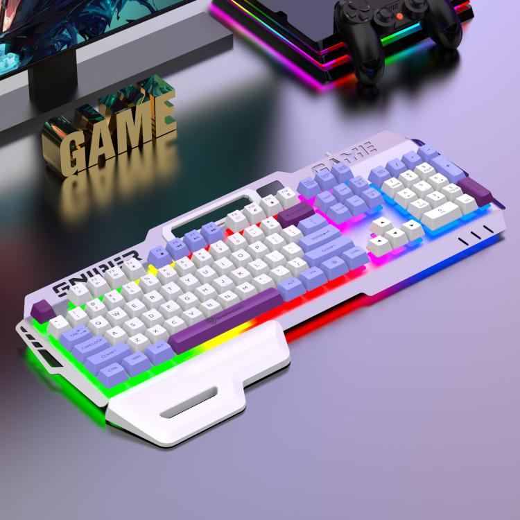 Tastiera da gioco cablata SHIPADOO GK50 con retroilluminazione RG