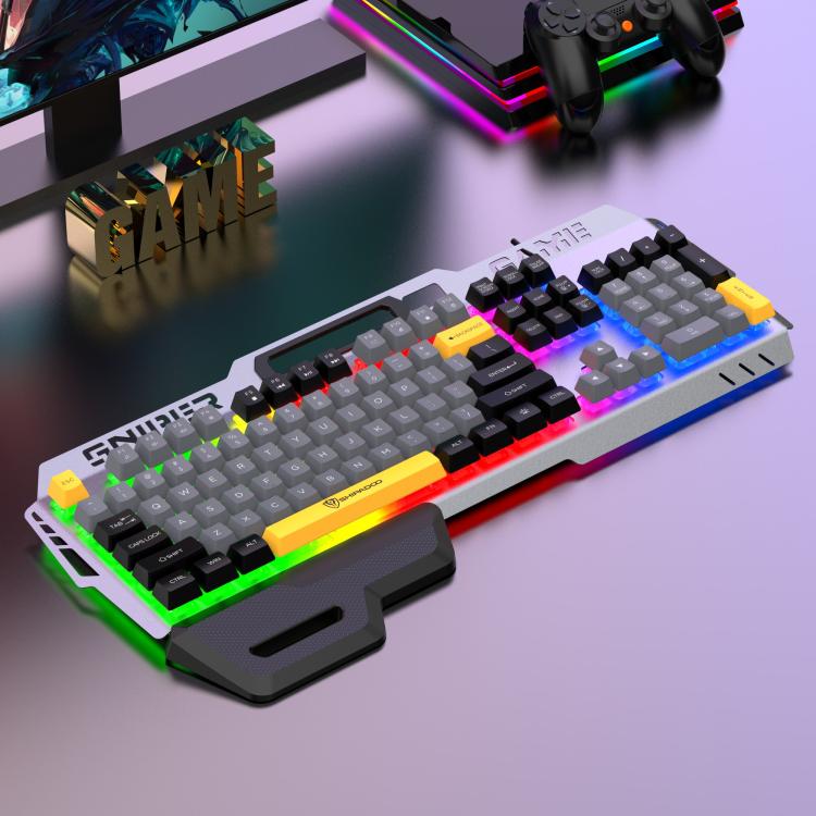 Tastiera da gioco cablata SHIPADOO GK50 con retroilluminazione RG