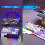 Tastiera da gioco cablata SHIPADOO GK50 con retroilluminazione RG