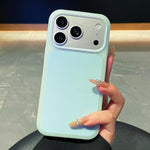 Custodia per telefono in silicone liquido effetto pelle di gelato, For iPhone 17 Pro Max, For iPhone 17 Pro