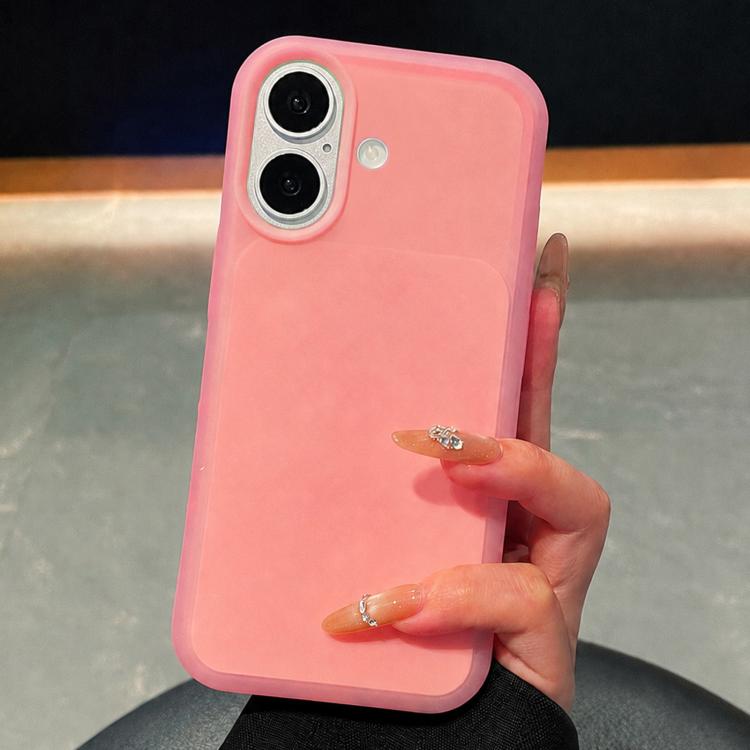 Custodia per telefono in silicone liquido effetto pelle di gelato, For iPhone 17, For iPhone 16 Pro Max