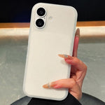 Custodia per telefono in silicone liquido effetto pelle di gelato, For iPhone 17, For iPhone 16 Pro Max