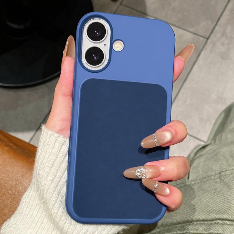 Custodia per telefono in silicone liquido effetto pelle di gelato, For iPhone 17, For iPhone 16 Pro Max