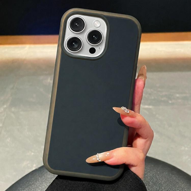Custodia per telefono in silicone liquido effetto pelle di gelato, For iPhone 17, For iPhone 16 Pro Max