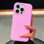 Custodia per telefono in silicone liquido effetto pelle di gelato, For iPhone 17, For iPhone 16 Pro Max
