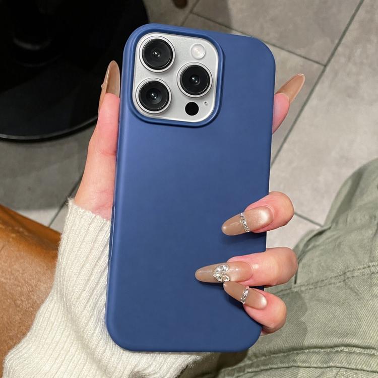 Custodia per telefono in silicone liquido effetto pelle di gelato, For iPhone 16 Pro, For iPhone 16