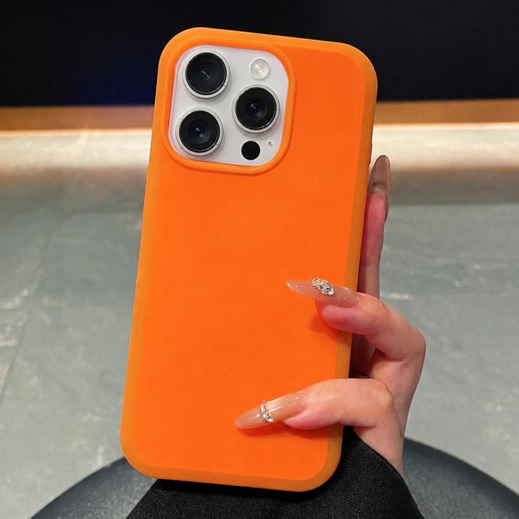 Custodia per telefono in silicone liquido effetto pelle di gelato, For iPhone 15 Pro Max, For iPhone 15 Pro