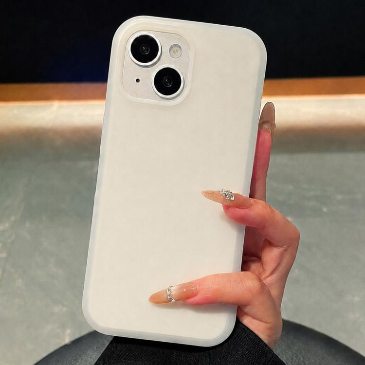 Custodia per telefono in silicone liquido effetto pelle di gelato, For iPhone 15, For iPhone 14