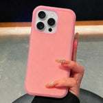 Custodia per telefono in silicone liquido effetto pelle di gelato, For iPhone 13 Pro Max, For iPhone 13