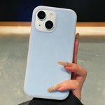 Custodia per telefono in silicone liquido effetto pelle di gelato, For iPhone 13 Pro Max, For iPhone 13