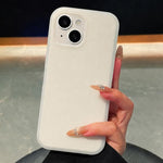 Custodia per telefono in silicone liquido effetto pelle di gelato, For iPhone 13 Pro Max, For iPhone 13