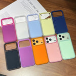 Custodia per telefono in silicone liquido effetto pelle di gelato, For iPhone 14 Pro, For iPhone 14 Pro Max