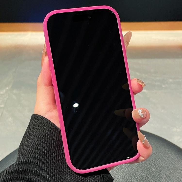 Custodia per telefono magnetica in silicone liquido con effetto pelle di gelato, con cerchi sottili., For iPhone 15, For iPhone 14