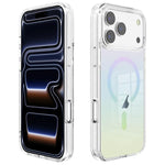 Custodia per telefono MagSafe in PC trasparente con effetto sfumato, For iPhone 17 Pro Max, For iPhone 17 Pro, For iPhone 17, For iPhone Air, For iPhone 12, For iPhone 12 Pro Max