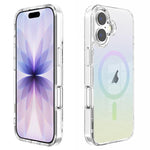 Custodia per telefono MagSafe in PC trasparente con effetto sfumato, For iPhone 17 Pro Max, For iPhone 17 Pro, For iPhone 17, For iPhone Air, For iPhone 12, For iPhone 12 Pro Max