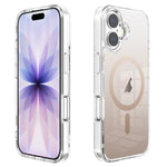 Custodia per telefono MagSafe in PC trasparente con effetto sfumato, For iPhone 17 Pro Max, For iPhone 17 Pro, For iPhone 17, For iPhone Air, For iPhone 12, For iPhone 12 Pro Max
