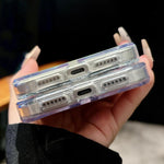 Custodia per telefono MagSafe in PC trasparente con effetto sfumato, For iPhone 17 Pro Max, For iPhone 17 Pro, For iPhone 17, For iPhone Air, For iPhone 12, For iPhone 12 Pro Max