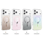 Custodia per telefono MagSafe in PC trasparente con effetto sfumato, For iPhone 17 Pro Max, For iPhone 17 Pro, For iPhone 17, For iPhone Air, For iPhone 12, For iPhone 12 Pro Max