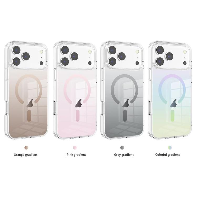 Custodia per telefono MagSafe in PC trasparente con effetto sfumato, For iPhone 17 Pro Max, For iPhone 17 Pro, For iPhone 17, For iPhone Air, For iPhone 12, For iPhone 12 Pro Max