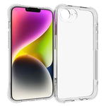 WANLONFENG Custodia per telefono in TPU trasparente antiurto a quattro angoli con pellicola protettiva per lo schermo, For iPhone 17e / 16e, For iPhone 17 Pro Max, For iPhone 17 Pro, For iPhone 17, For iPhone Air, For iPhone 16 Pro Max, For iPhone 16 P...