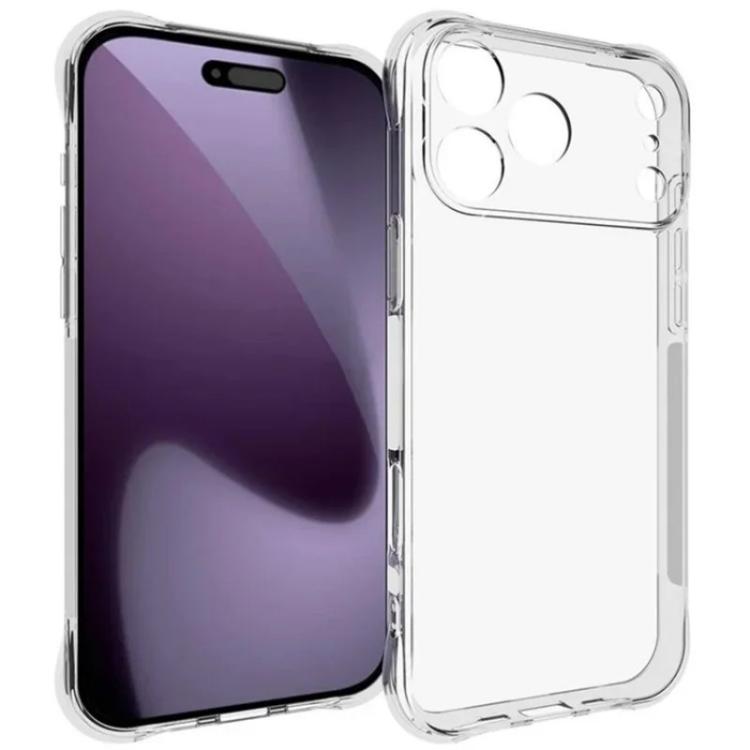 Custodia TPU trasparente antiurto con pellicola per iPhone