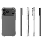 Custodia TPU trasparente antiurto con pellicola per iPhone