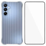 WANLONFENG Custodia per telefono in TPU trasparente antiurto a quattro angoli con pellicola protettiva per lo schermo, For Galaxy A57 5G, For Galaxy A37 5G, For Galaxy A27 5G, For Galaxy A17 5G / 4G, For Galaxy A07 4G, For Galaxy A06 5G, For Galaxy A56...