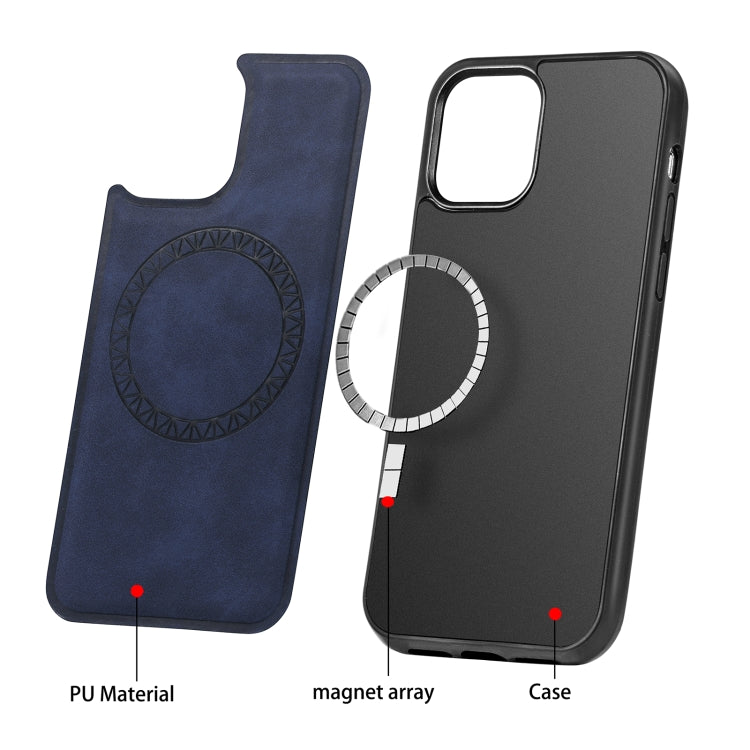 Custodia magnetica in PU e TPU per iPhone 12