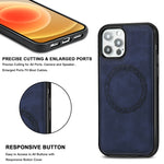 Custodia magnetica in PU e TPU per iPhone 12