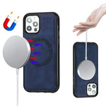 Custodia magnetica in PU e TPU per iPhone 12
