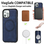 Custodia magnetica in PU e TPU per iPhone 12
