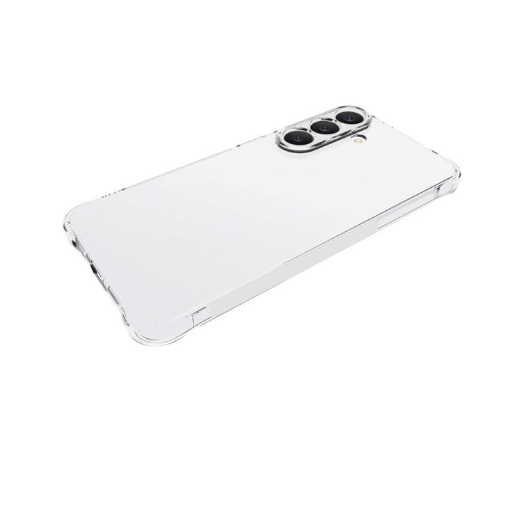 WANLONFENG Custodia per telefono in TPU trasparente antiurto a quattro angoli con pellicola protettiva per lo schermo, For Galaxy S26 FE 5G, For Galaxy S26+ 5G, For Galaxy S26 Ultra 5G, For Galaxy S26 5G, For Galaxy S25 FE 5G, For Galaxy S25 Edge 5G   ...