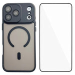 Custodia ibrida PC e TPU con vetro per iPhone 17 e Air
