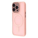 WANLONFENG Custodia per telefono ibrida in PC e TPU con magnete effetto pelle e protezione per lo schermo, For iPhone 13 Pro, For iPhone 13