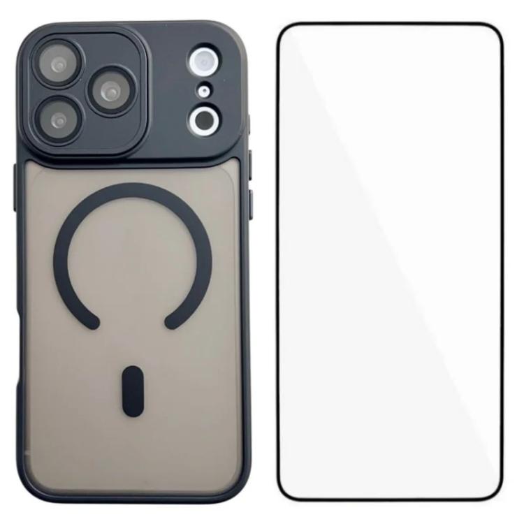 Custodia ibrida PC e TPU con vetro per iPhone 17 e Air