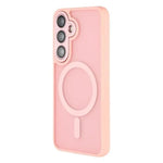 WANLONFENG Custodia per telefono ibrida in PC e TPU con magnete effetto pelle e protezione per lo schermo, For Galaxy S25 FE 5G, For Galaxy S25+ 5G, For Galaxy S25 5G, For Galaxy S25 Ultra 5G