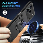 Custodia per telefono antiurto WANLONFENG con supporto integrato e 2 pellicole protettive per lo schermo., For iPhone 17 Pro Max, For iPhone 17 Pro, For iPhone 17, For iPhone Air, For iPhone 16 Pro Max, For iPhone 16 Pro, For iPhone 16                 ...