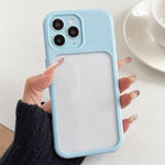 Vernice spray dai colori tenui, custodia per telefono in TPU acrilico, For iPhone 12 Pro, For iPhone 11 Pro Max, For iPhone 11