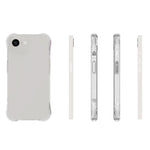 WANLONFENG Custodia per telefono in TPU trasparente antiurto a quattro angoli con 2 pellicole protettive per lo schermo., For iPhone 17e / 16e, For iPhone 17 Pro Max, For iPhone 17 Pro, For iPhone 17, For iPhone Air, For iPhone 16 Pro Max              ...