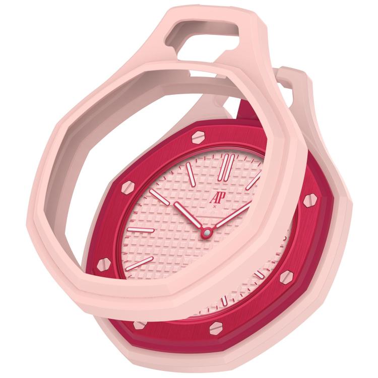 Custodia per orologio da tasca in silicone a copertura totale xDfind, For Swatch Royal Pop
