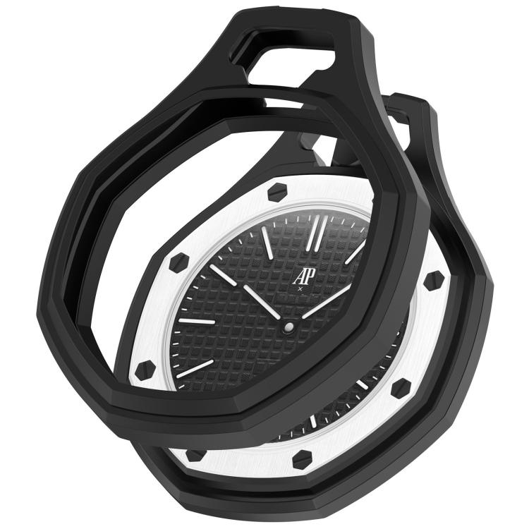 Custodia per orologio da tasca in silicone a copertura totale xDfind, For Swatch Royal Pop