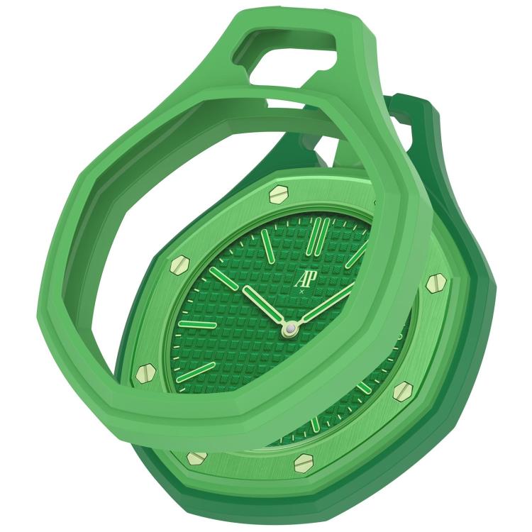Custodia per orologio da tasca in silicone a copertura totale xDfind, For Swatch Royal Pop