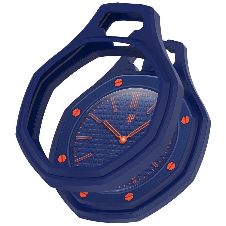 Custodia per orologio da tasca in silicone a copertura totale xDfind, For Swatch Royal Pop