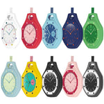 Custodia per orologio da tasca in silicone a copertura totale xDfind, For Swatch Royal Pop