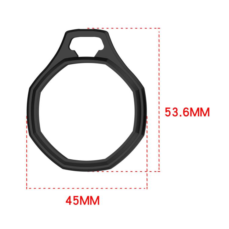 Custodia per orologio da tasca in silicone a copertura totale xDfind, For Swatch Royal Pop