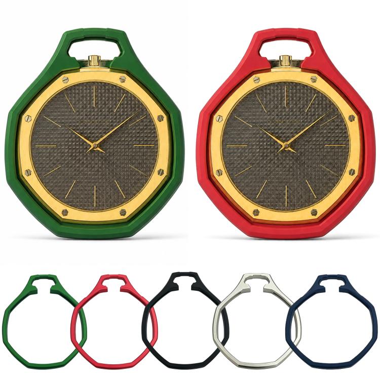 Cassa per orologio da tasca in metallo tinta unita xDfind, For Swatch Royal Pop