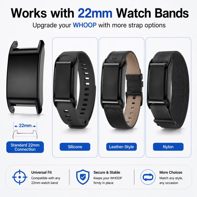 Custodia per orologio xDfind con copertura completa in PC, For WHOOP 5.0 / WHOOP 4.0