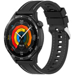 Cinturino per orologio sportivo in silicone con cuciture xDfind, 22mm