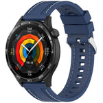 Cinturino per orologio sportivo in silicone con cuciture xDfind, 22mm